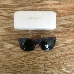 Versace cat eyed sunglasses.